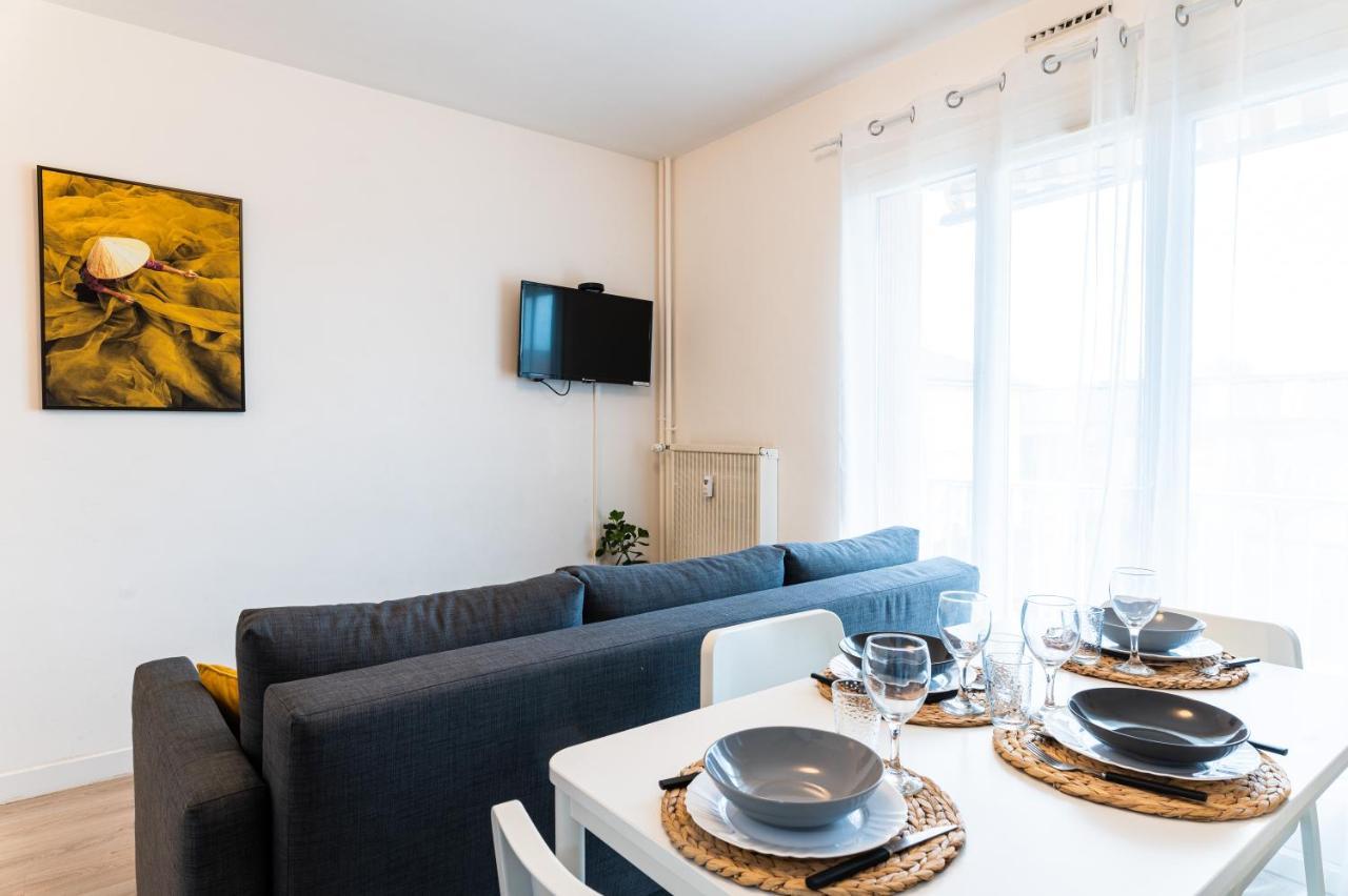 Le Coquet - Balcon - Proche Gare - Parking Apartment Bourg-en-Bresse Luaran gambar